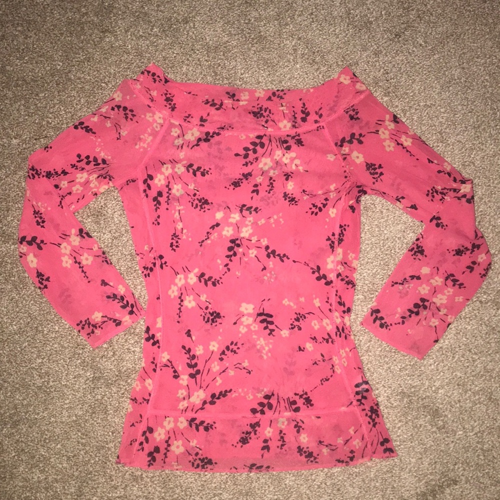 The Limited flower top